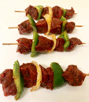 Brochettes de Boeuf Provençales x 4