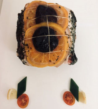 Rôti de porc filet aux pruneaux