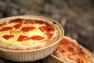 Quiches au chorizo x2